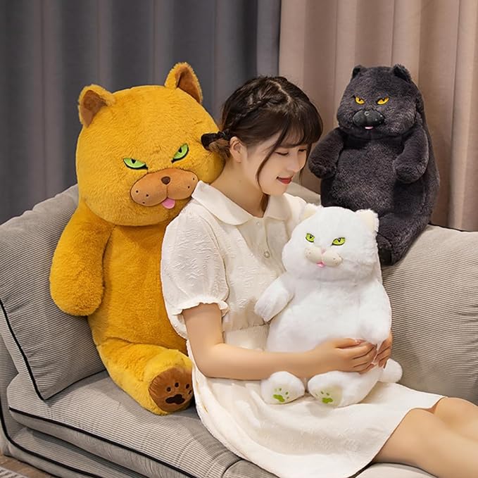 Poe the Adorably Grumpy Cat Plush Toy