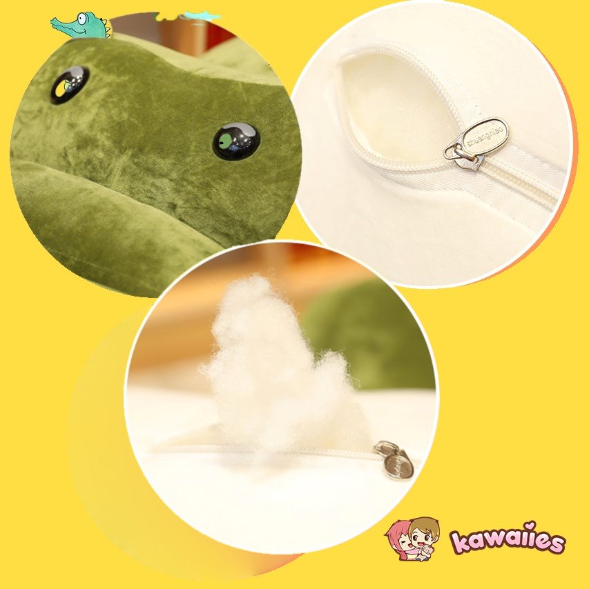 Meet Poppy, the Adorable Prehistoric Purussaurus Crocodile Plush Companion!