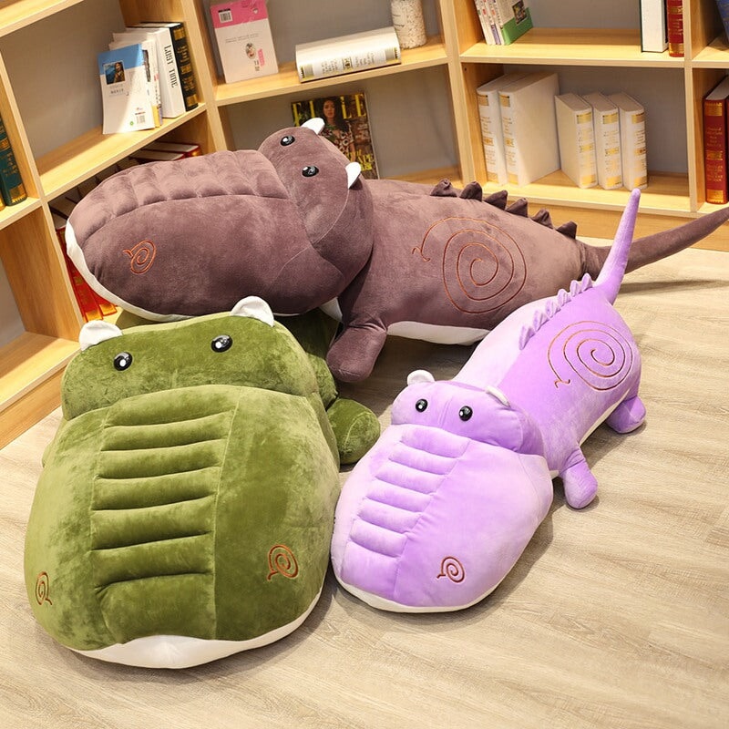 Meet Poppy, the Adorable Prehistoric Purussaurus Crocodile Plush Companion!