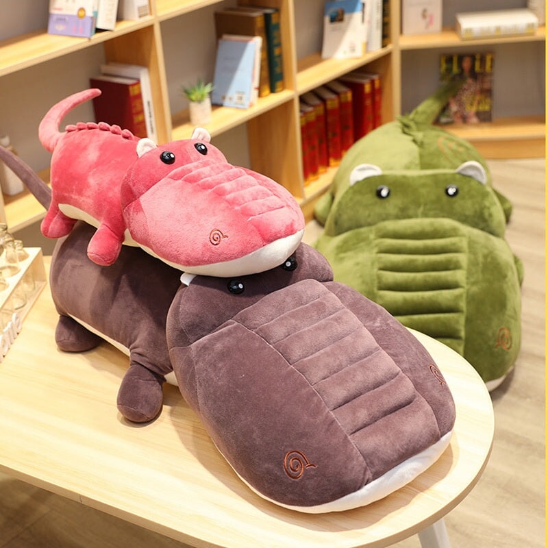 Meet Poppy, the Adorable Prehistoric Purussaurus Crocodile Plush Companion!