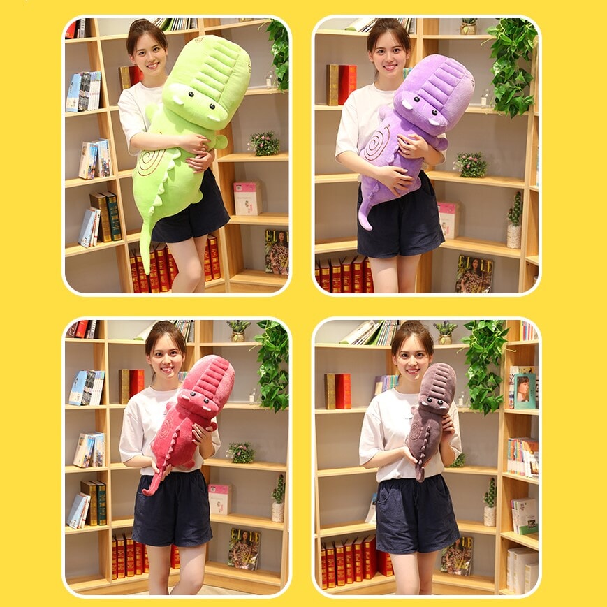 Meet Poppy, the Adorable Prehistoric Purussaurus Crocodile Plush Companion!