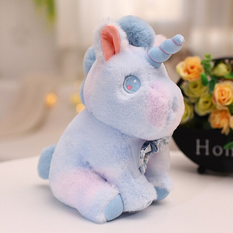 Magical Rainbow Galaxy Unicorn Plushie Set