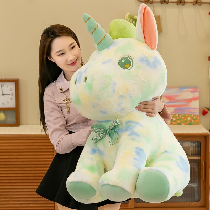 Magical Rainbow Galaxy Unicorn Plushie Set