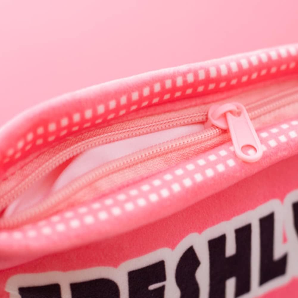 Sweethearted Rainbow Axolotl Plush Candy Bag – Adorable Pink and Blue Collection!