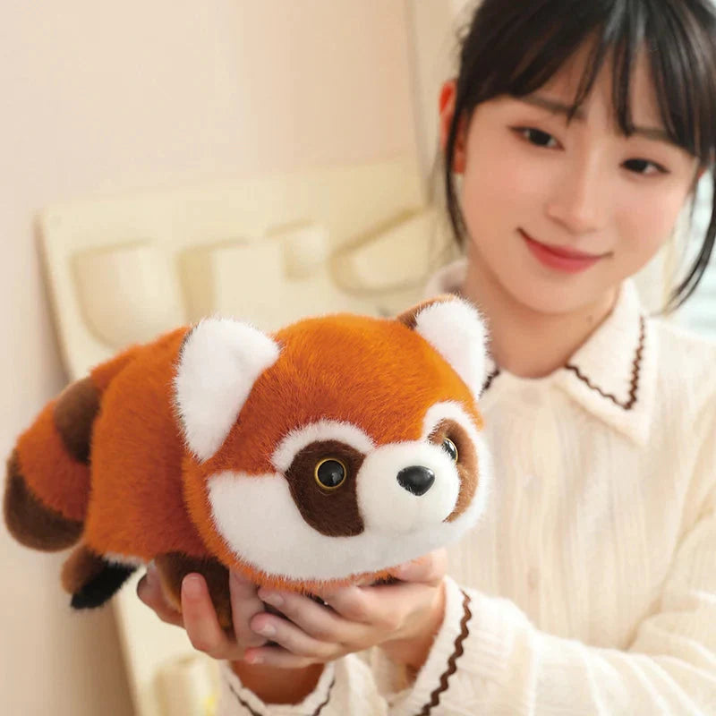 Delightful Reversible Red Panda & Panda Plush Toy