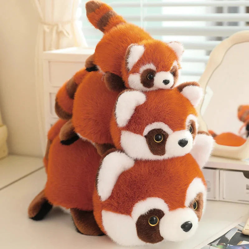 Delightful Reversible Red Panda & Panda Plush Toy