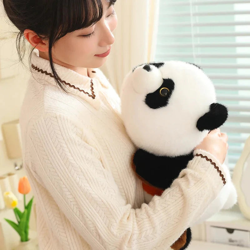 Delightful Reversible Red Panda & Panda Plush Toy
