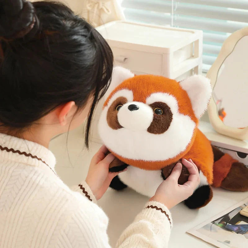 Delightful Reversible Red Panda & Panda Plush Toy