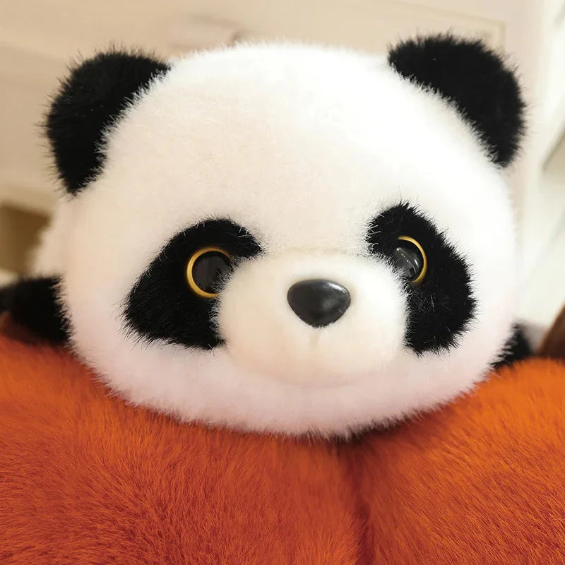 Delightful Reversible Red Panda & Panda Plush Toy
