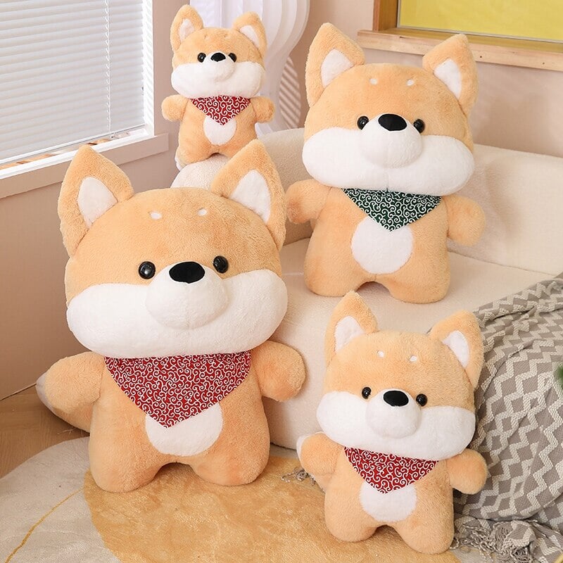 Adorable Runa and Taro Shiba Inu Plushies - Perfect Cuddle Companions!