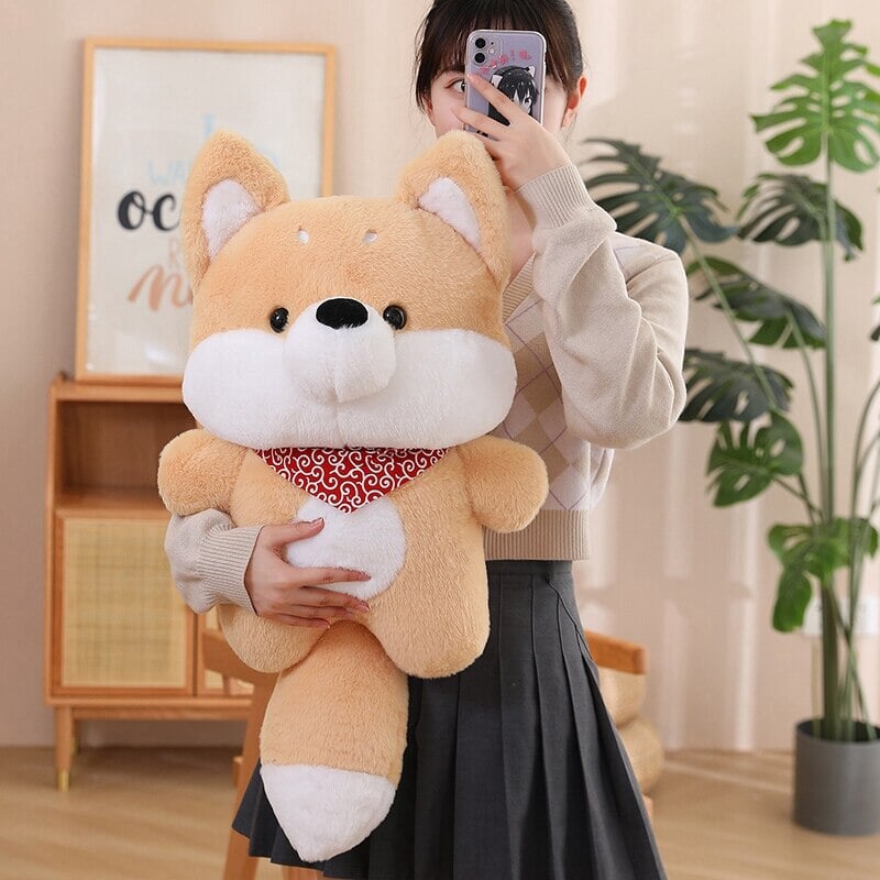 Adorable Runa and Taro Shiba Inu Plushies - Perfect Cuddle Companions!