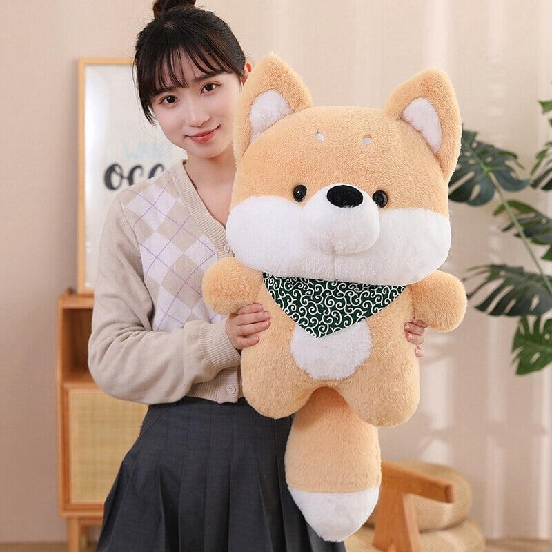 Adorable Runa and Taro Shiba Inu Plushies - Perfect Cuddle Companions!