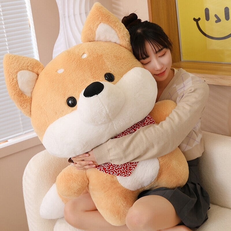 Adorable Runa and Taro Shiba Inu Plushies - Perfect Cuddle Companions!