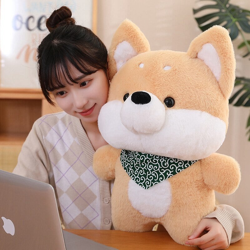 Adorable Runa and Taro Shiba Inu Plushies - Perfect Cuddle Companions!
