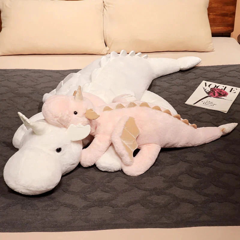 Enchanting Ryoko and Nuri Plush Dragon Companions