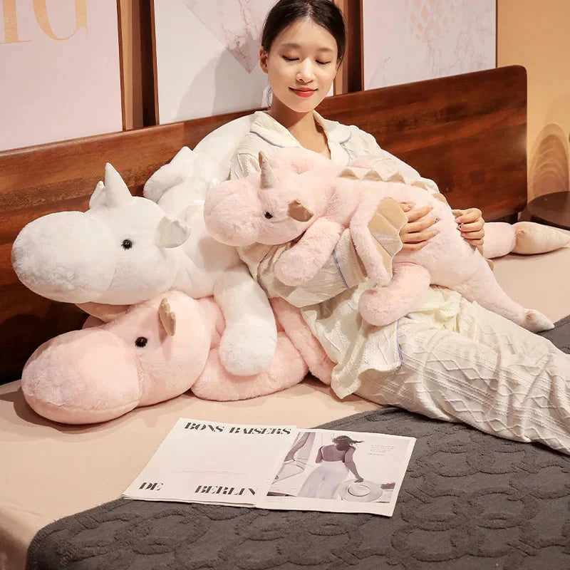 Enchanting Ryoko and Nuri Plush Dragon Companions
