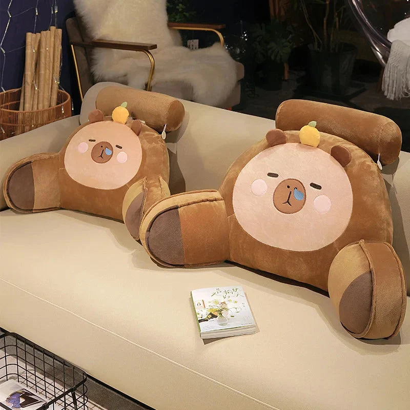 Cozy Capybara Nap Pillow for Ultimate Relaxation