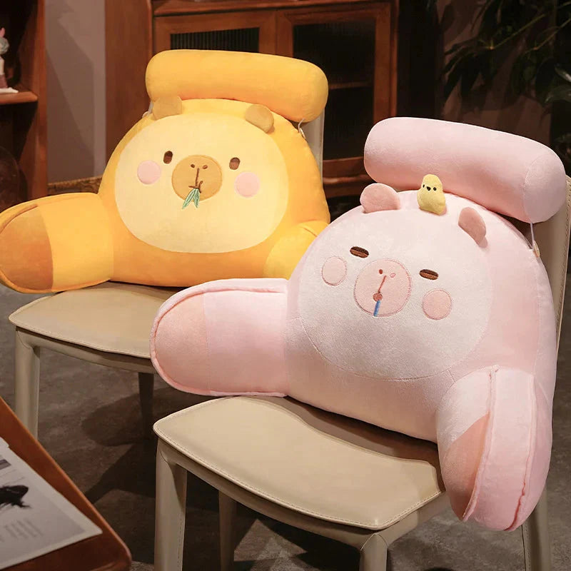 Cozy Capybara Nap Pillow for Ultimate Relaxation