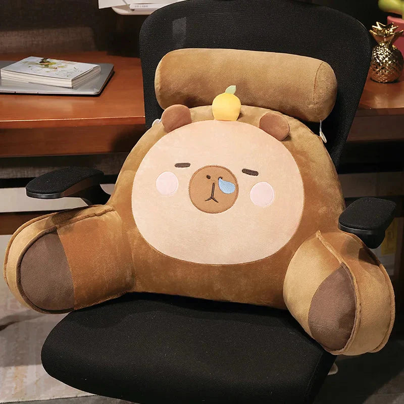 Cozy Capybara Nap Pillow for Ultimate Relaxation