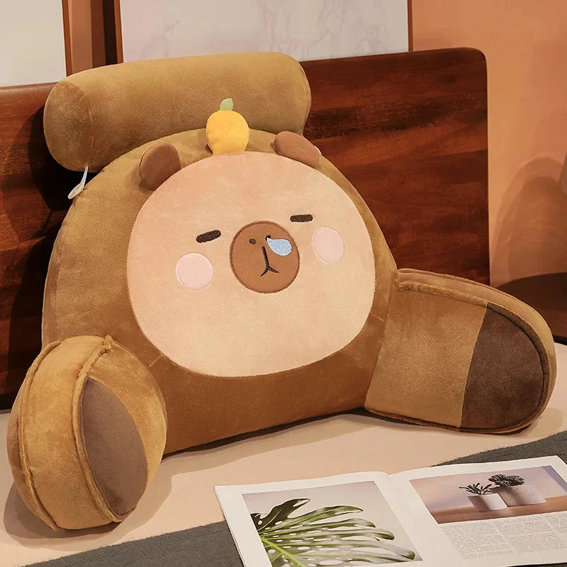 Cozy Capybara Nap Pillow for Ultimate Relaxation