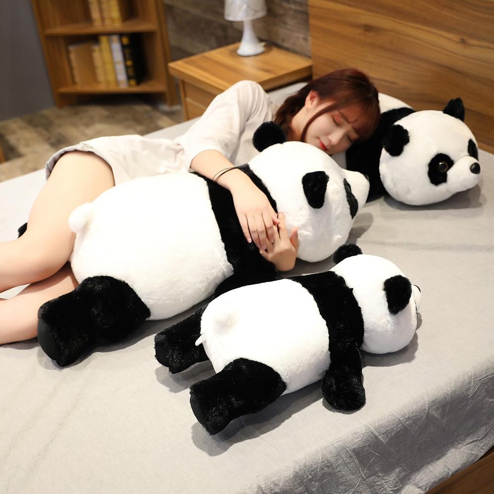 Adorable Sleepy Panda Cuddly Toy