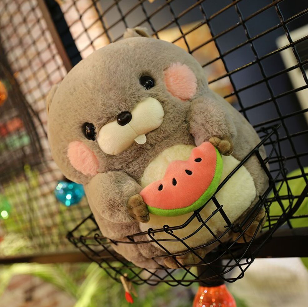 Irresistible Snacking Beaver Plushies | Limited Availability!