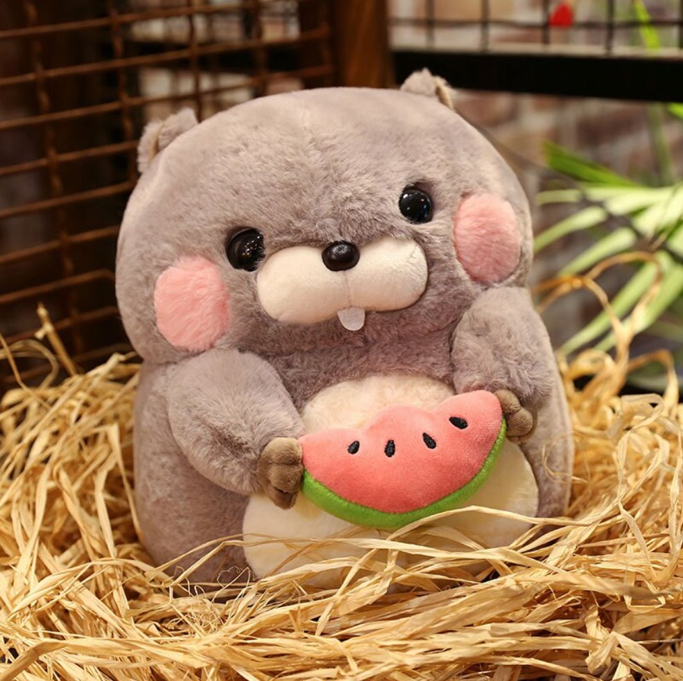 Irresistible Snacking Beaver Plushies | Limited Availability!