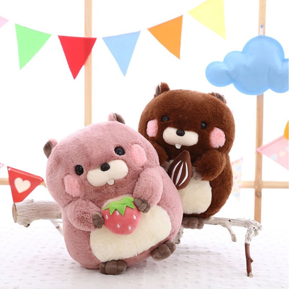 Irresistible Snacking Beaver Plushies | Limited Availability!