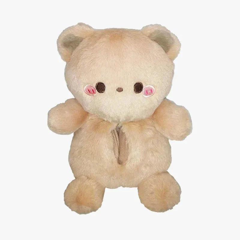 Adorable Plush Tissue Box Cover Featuring Soft Bear and Bunny Designs