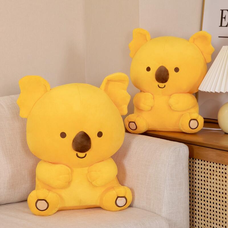 Cozy Golden Koala Biscuit Plush Toy