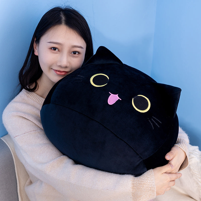 Adorable Soft Pebble Plushies: Diverse Collection of Cats and Dogs