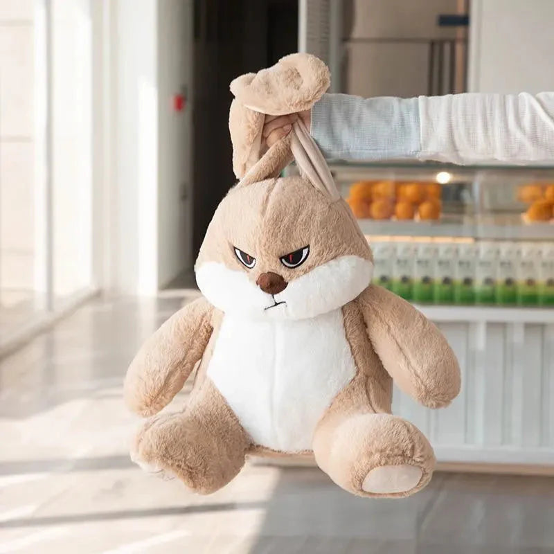 Spike the Fiery Beige Fluffy Bunny Buddy