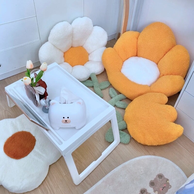 Blooming Spring Floral Seat Cushion