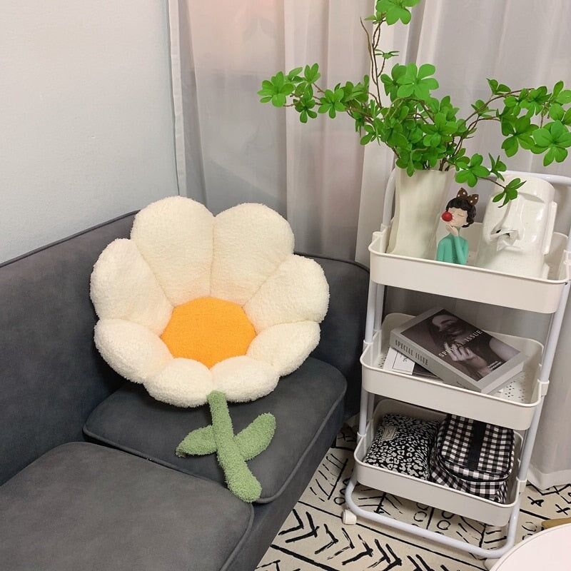 Blooming Spring Floral Seat Cushion