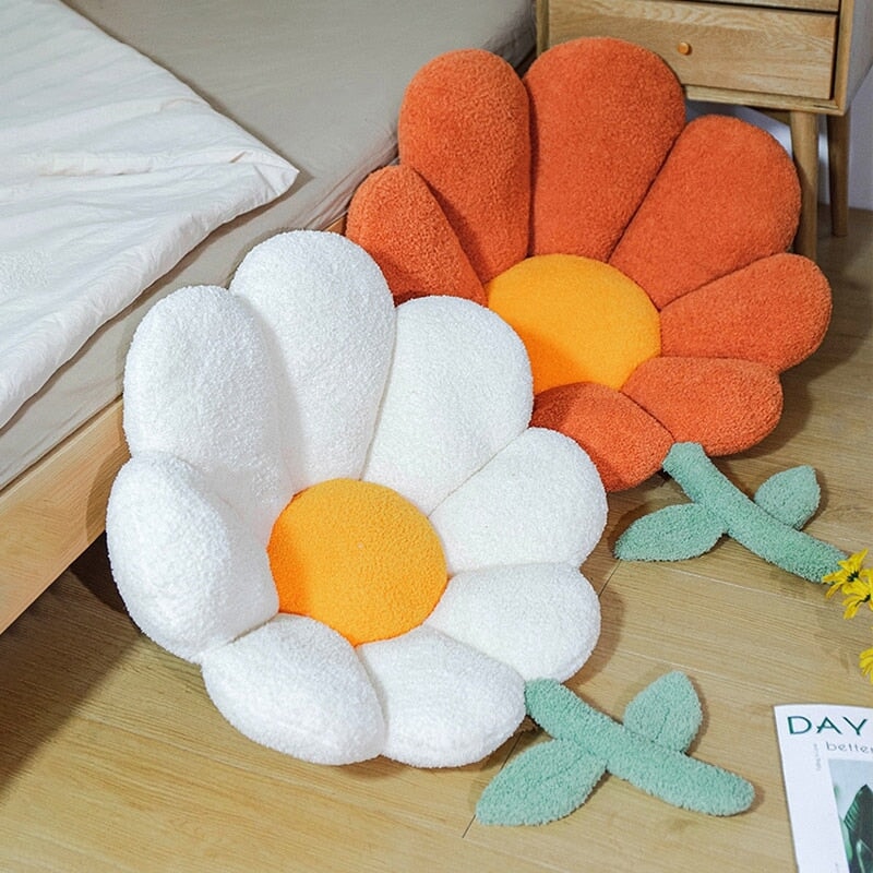 Blooming Spring Floral Seat Cushion