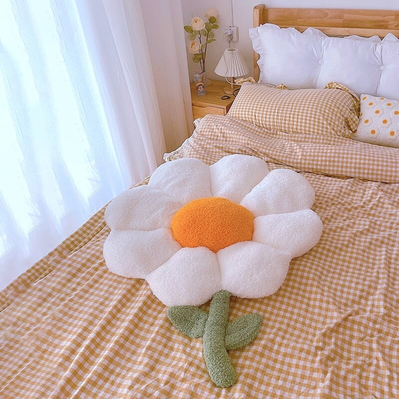 Blooming Spring Floral Seat Cushion