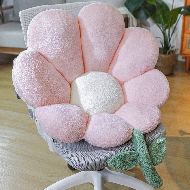 Blooming Spring Floral Seat Cushion