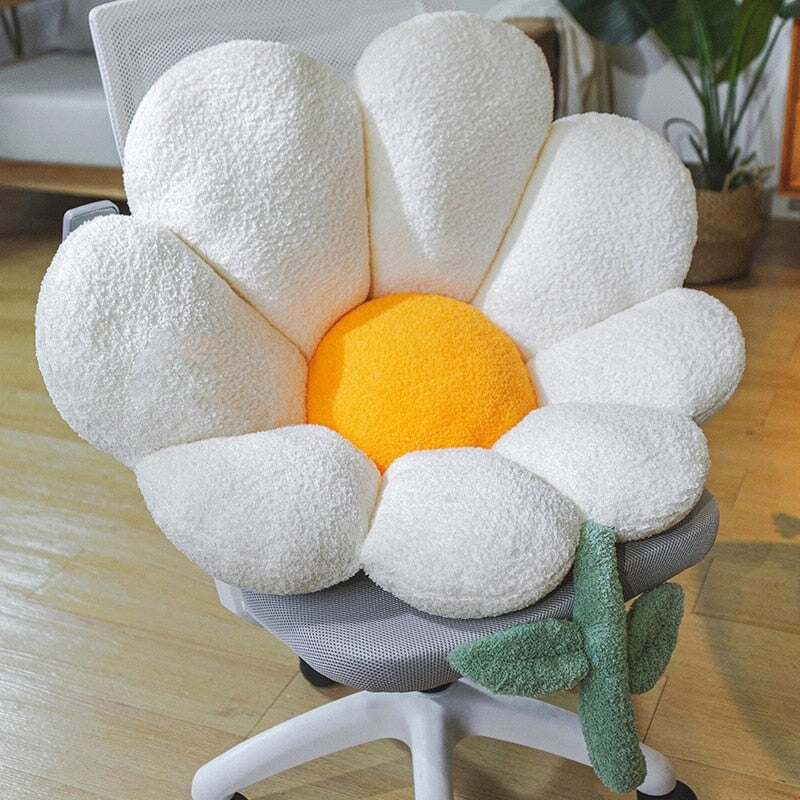 Blooming Spring Floral Seat Cushion