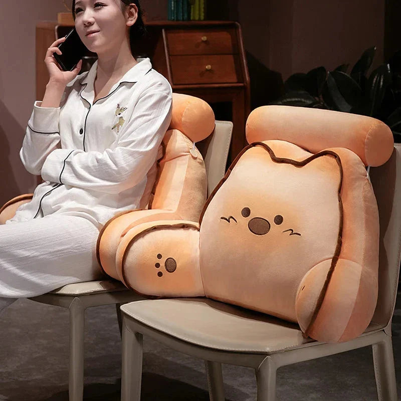 Cozy Squishy Animal Cushions - Perfect for Cats, Dogs, and Bears!