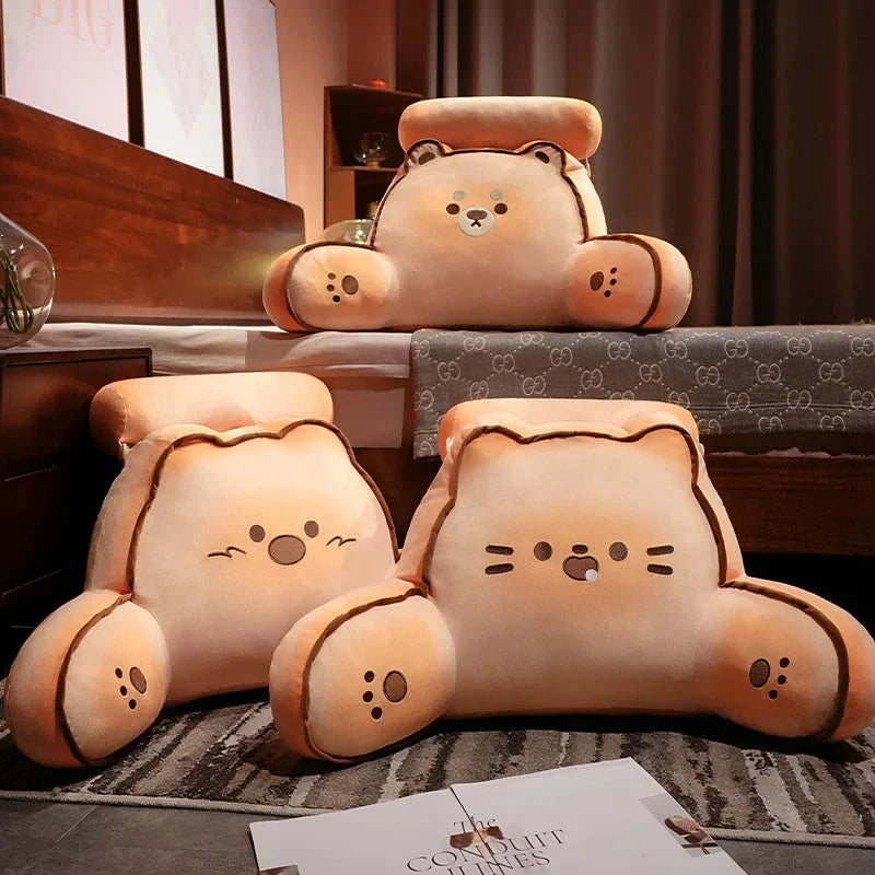 Cozy Squishy Animal Cushions - Perfect for Cats, Dogs, and Bears!