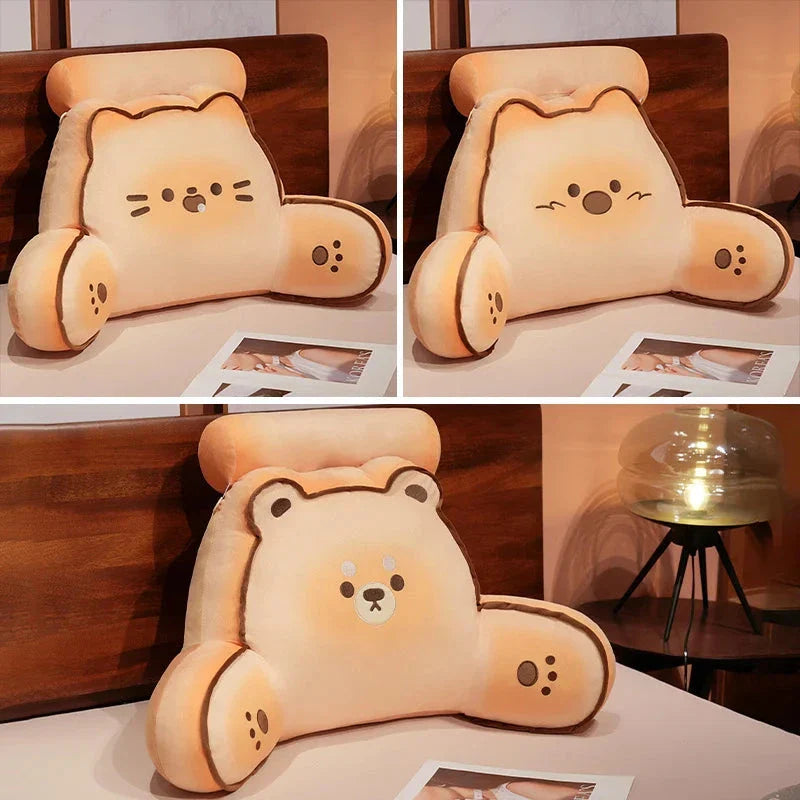 Cozy Squishy Animal Cushions - Perfect for Cats, Dogs, and Bears!