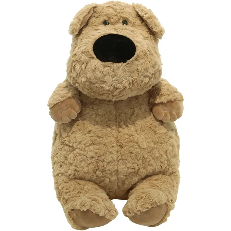 Cuddle Up with our Adorable Squishy Fluffy Animal Squad: Fox, Dino, Bunny, Bear, Pig, and Dog Plushies!
