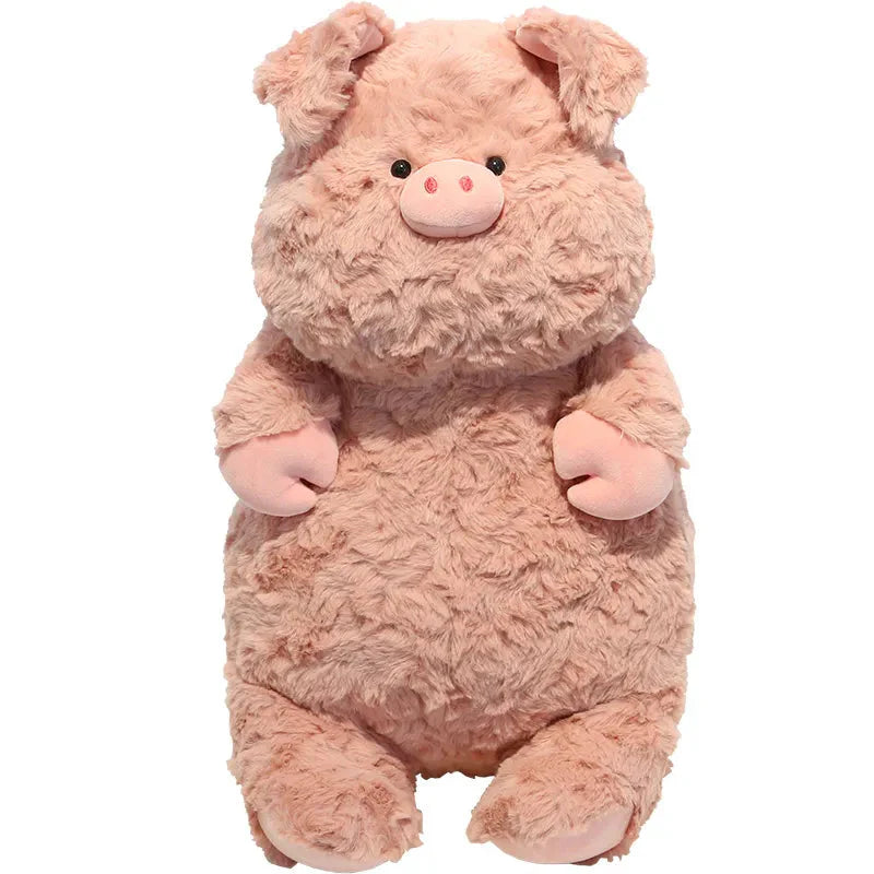 Cuddle Up with our Adorable Squishy Fluffy Animal Squad: Fox, Dino, Bunny, Bear, Pig, and Dog Plushies!