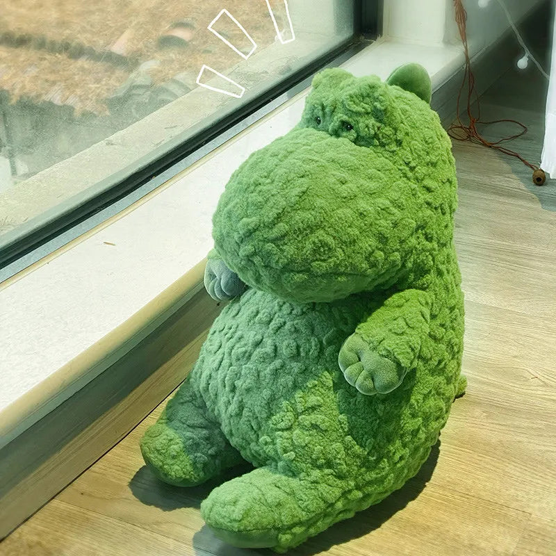 Cuddle Up with our Adorable Squishy Fluffy Animal Squad: Fox, Dino, Bunny, Bear, Pig, and Dog Plushies!