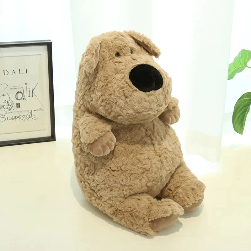 Cuddle Up with our Adorable Squishy Fluffy Animal Squad: Fox, Dino, Bunny, Bear, Pig, and Dog Plushies!