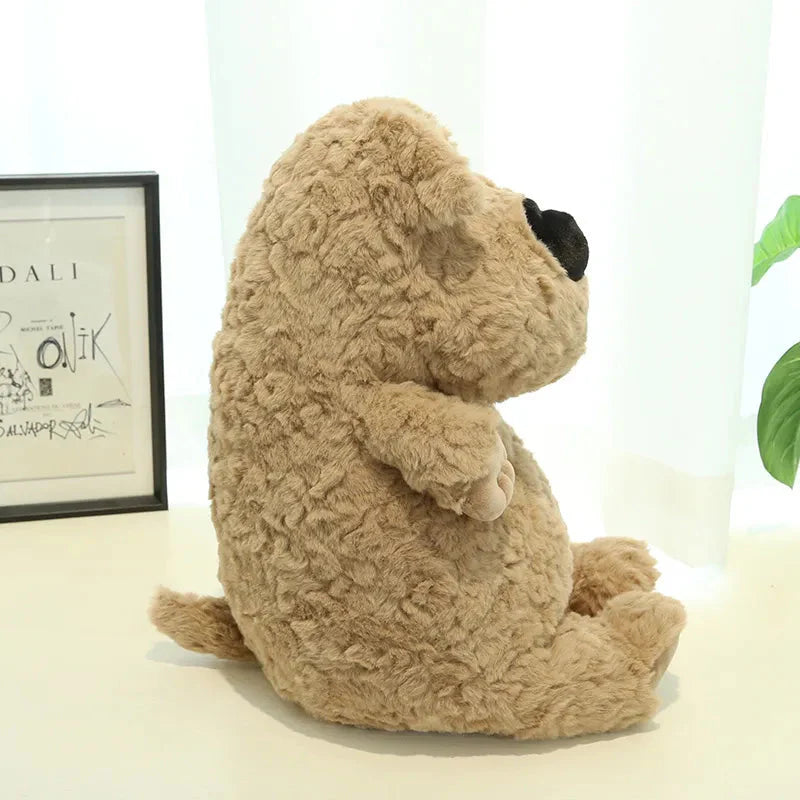 Cuddle Up with our Adorable Squishy Fluffy Animal Squad: Fox, Dino, Bunny, Bear, Pig, and Dog Plushies!