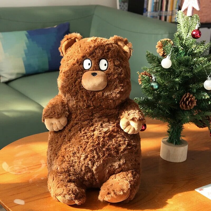 Cuddle Up with our Adorable Squishy Fluffy Animal Squad: Fox, Dino, Bunny, Bear, Pig, and Dog Plushies!