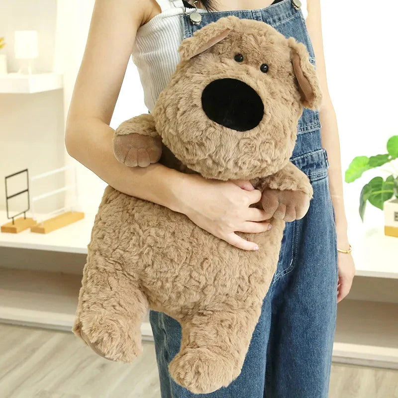 Cuddle Up with our Adorable Squishy Fluffy Animal Squad: Fox, Dino, Bunny, Bear, Pig, and Dog Plushies!