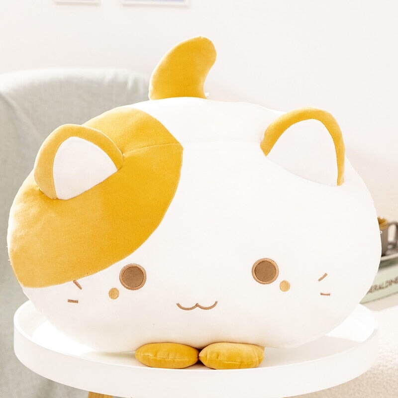Adorable Squishy Cat Pillow Plush Toy
