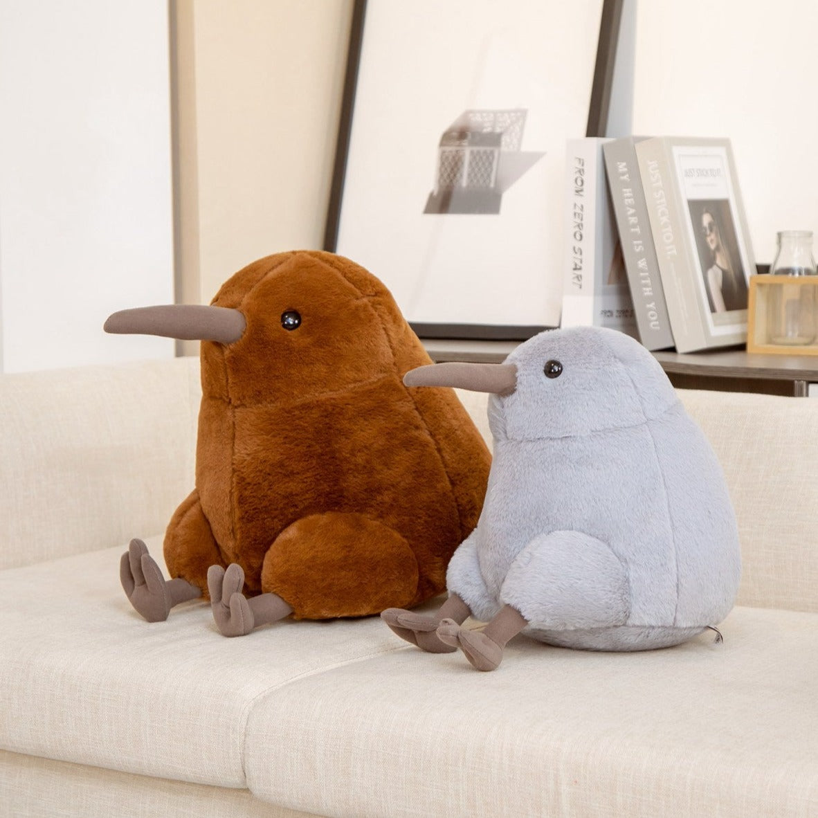 Adorable Chunky Kiwi Bird Plush Toy - Perfect Cuddle Companion!